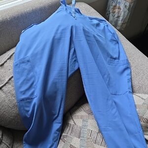 Med Couture Blue Track Pants